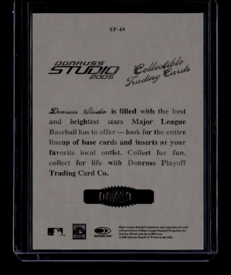 2005 Studio Portraits Sepia B/W 49 Ron Guidry 8/30
