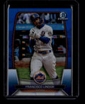 2023 Bowman Chrome Blue Refractor 24 Francisco Lindor 89/150