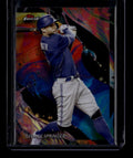 2024 Finest Oil Spill Refractor 191 George Springer Uncommon