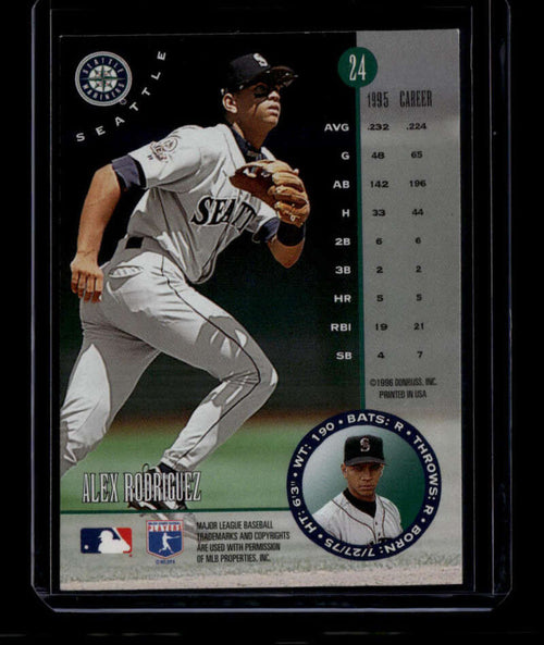 1996 Leaf Bronze Press Proofs 24 Alex Rodriguez