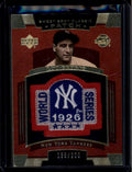 2004 Sweet Spot Classic Patch Lou Gehrig 1926 World Series Patch 155/200 READ