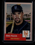 2022 Topps Chrome Platinum Anniversary Rose Gold Refractor 240 Mike Piazza 19/75