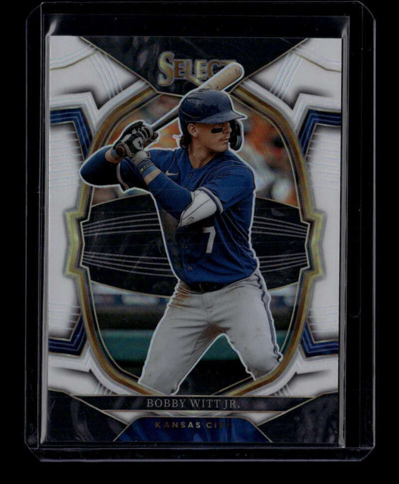2023 Select Prizms White Refractor 3 Bobby Witt Jr. 75/149