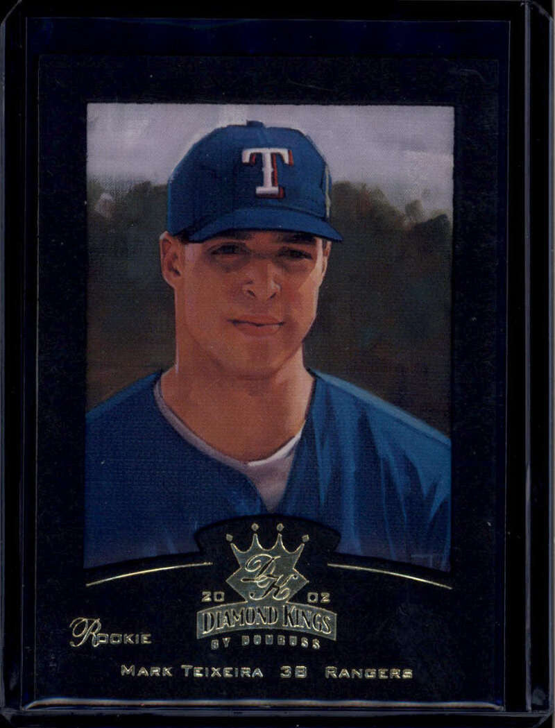 2002 Diamond Kings Gold Foil 112 Mark Teixeira 34/100