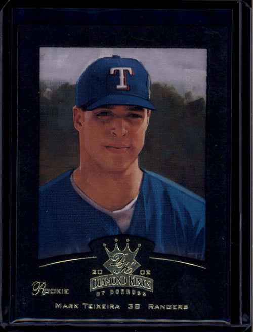 2002 Diamond Kings Gold Foil 112 Mark Teixeira 34/100