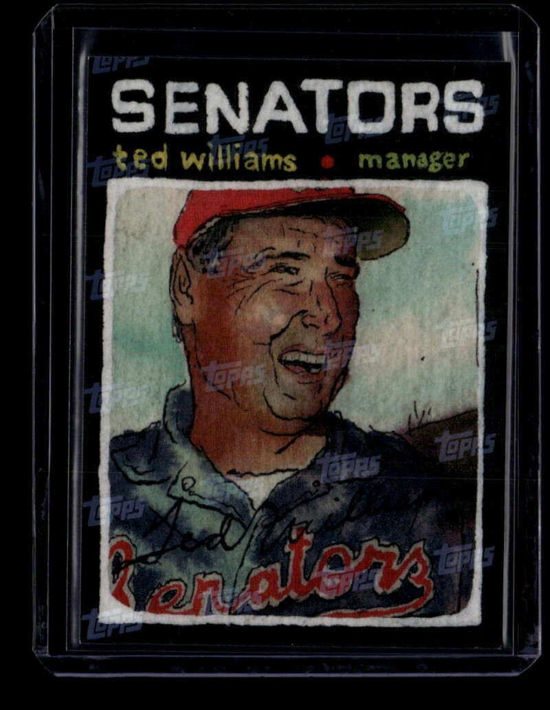 2025 Topps Shoebox Treasures Topps Logo 97 Ted Williams 17/35