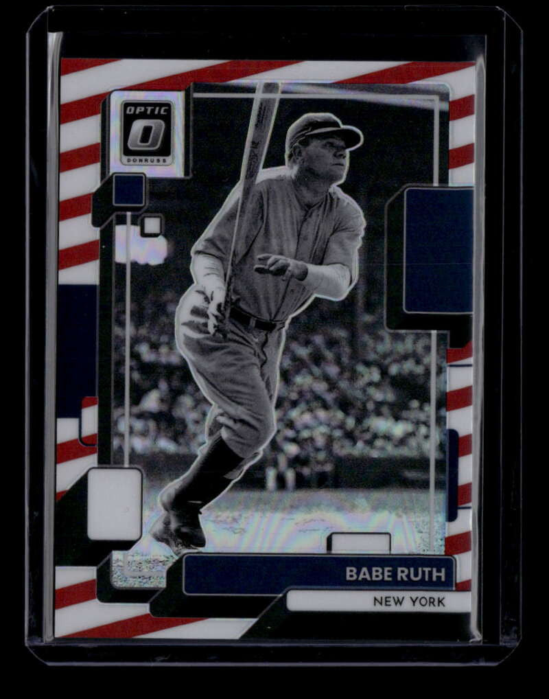 DELETE 175344 2022 Donruss Optic Freedom Refractor 194 Babe Ruth 5/46