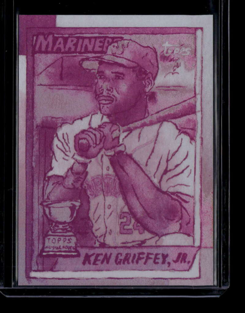 SOLD 175364 2025 Topps Shoebox Treasures Bubblegum Foil 17 Ken Griffey Jr.