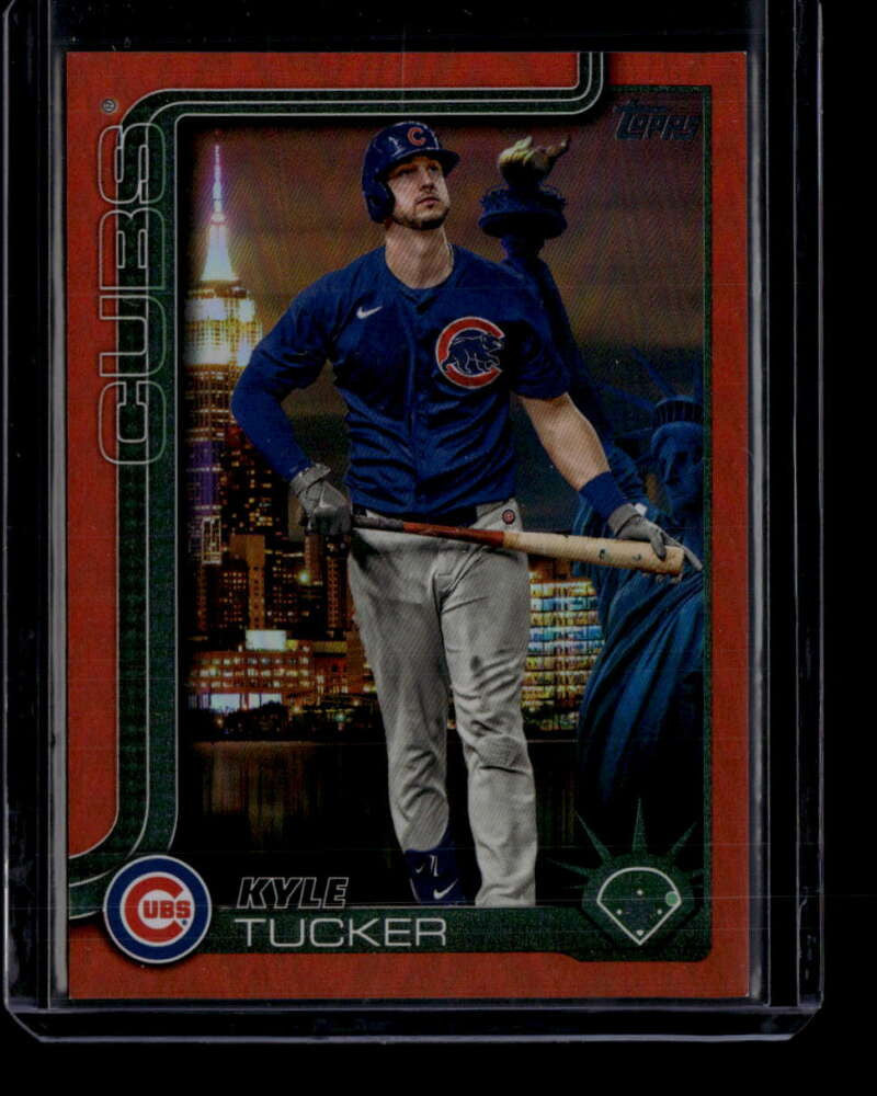 2025 Topps Fanatics Fest Big Apple Orange Foil 451 Kyle Tucker 22/25