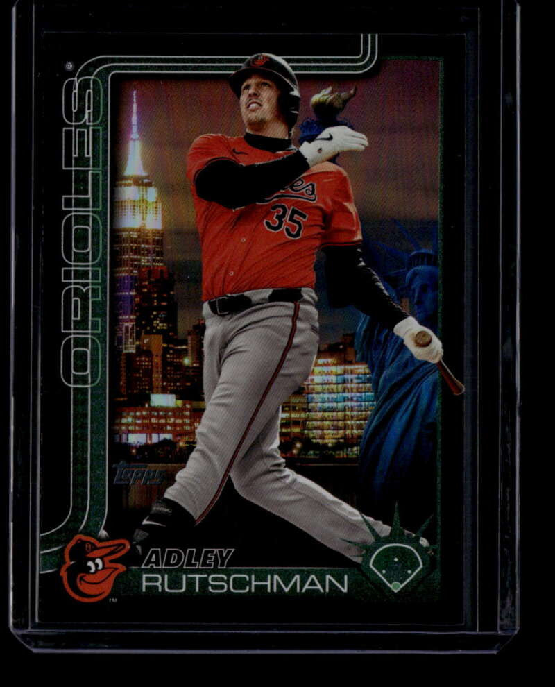 2025 Topps Fanatics Fest Big Apple Black Foil 650 Adley Rutschman 7/10