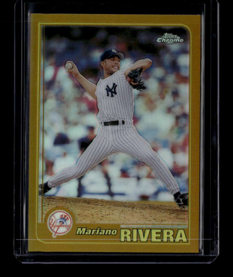 2001 Topps Chrome Retrofractor 356 Mariano Rivera