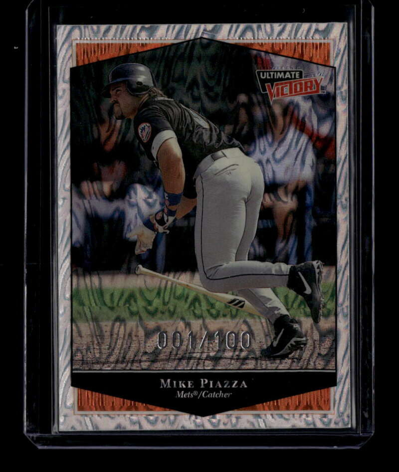 1999 Ultimate Victory Parallel 100 68 Mike Piazza 1/100