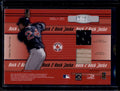 2005 Donruss Elite Back 2 Jacks Manny Ramirez Jim Rice Dual Bat Jersey 35/50