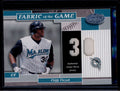 2002 Leaf Certified Fabric of the Game Number 96jn Cliff Floyd Jersey 17/30