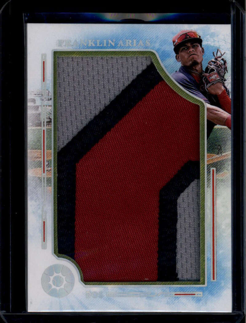 DELETE 175444 2025 Panini Boys of Summer Massive Materials Franklin Arias RC Jumbo Patch 3/10