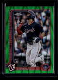 DELETE 175490 2025 Topps Chrome Green RayWave Refractor 146 Dylan Crews Rookie 29/99