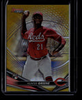 2022 Bowman's Best Gold Refractor 54 Hunter Greene Rookie 21/50