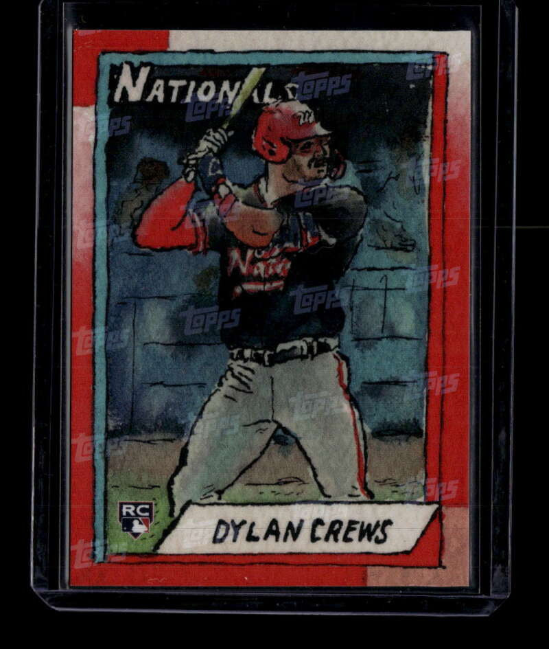 2025 Topps Shoebox Treasures First Light Rookies Redux Logo Dylan Crews RC 13/35
