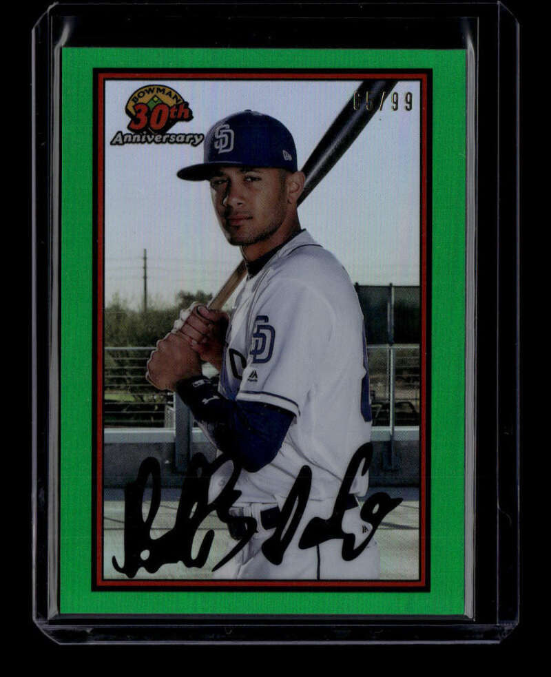 2019 Bowman Chrome 30th Anniversary Green Refractor Fernando Tatis Jr. RC 65/99