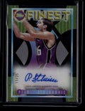 2023-24 Finest Flashback Autographs Black Refractor Peja Stojakovic Auto 11/25