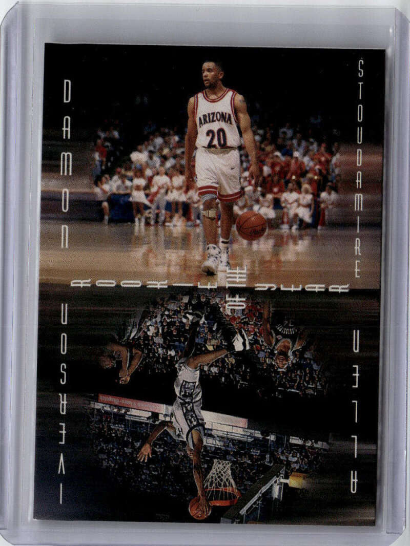 1997 Genuine Article Double Cards d2s Damon Stodamire Allen Iverson