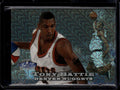 1997-98 Flair Showcase Row 0 40 Tony Battie Rookie 304/500