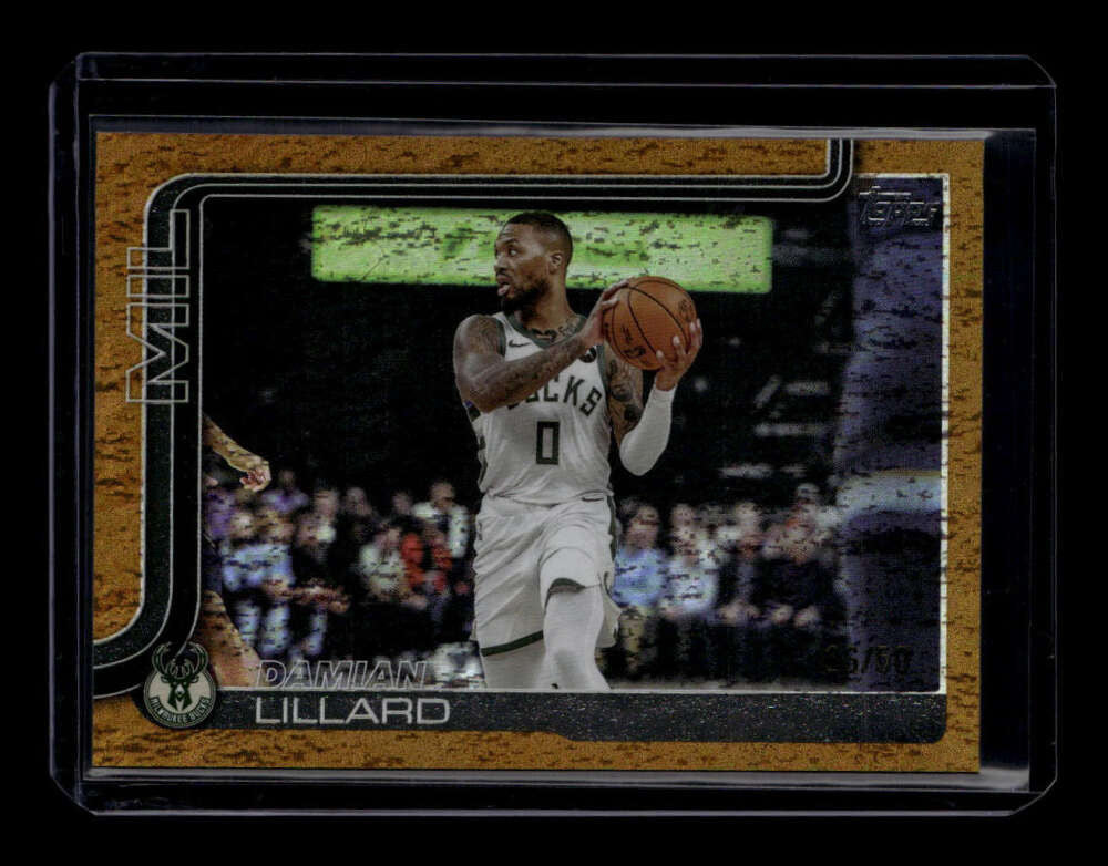 2025-26 Topps Gold Holo Foil 55 Damian Lillard 26/50