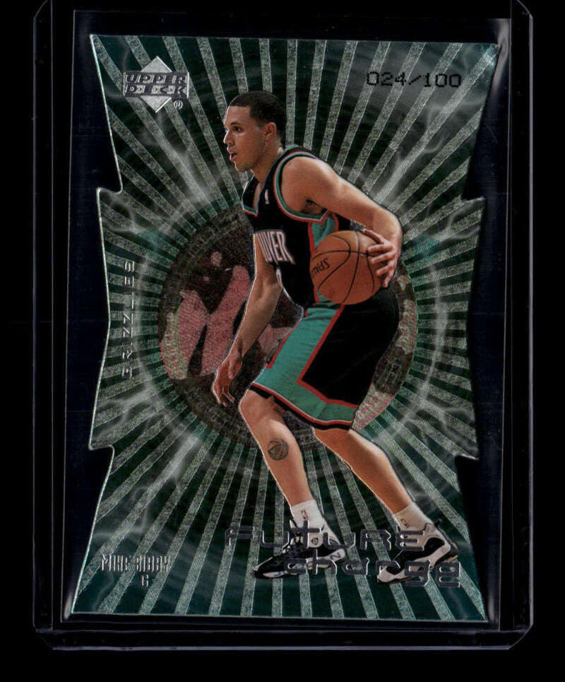 1999-00 Upper Deck Future Charge Level 1 fc2 Mike Bibby 24/100 READ