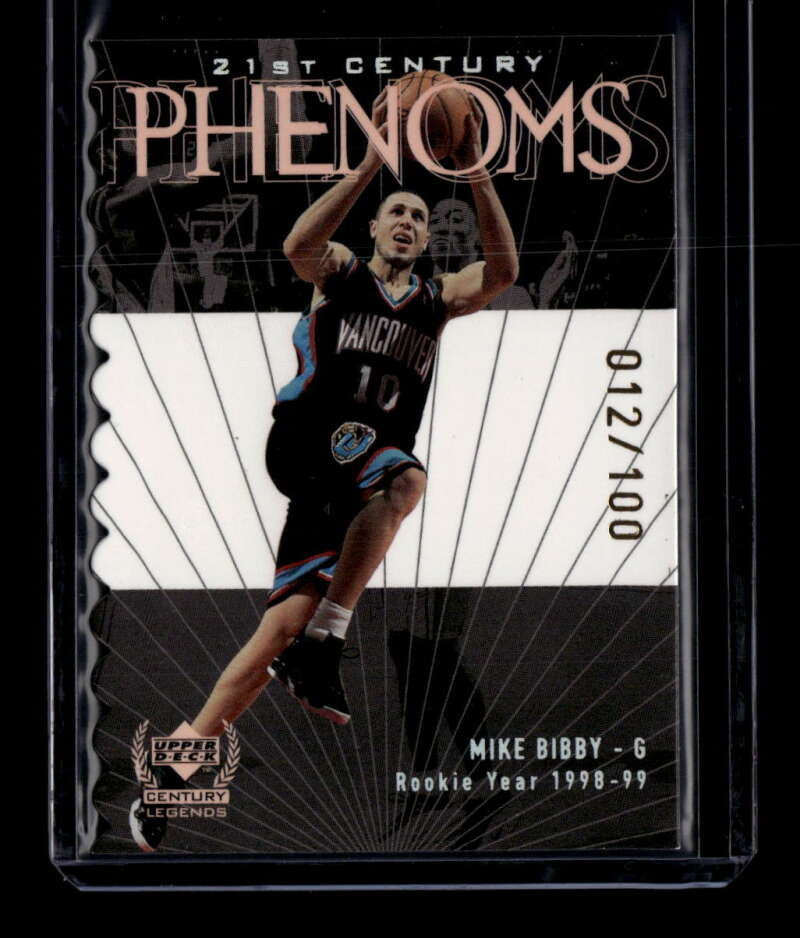 1999 Upper Deck Century Legends Century Collection 56 Mike Bibby 12/100