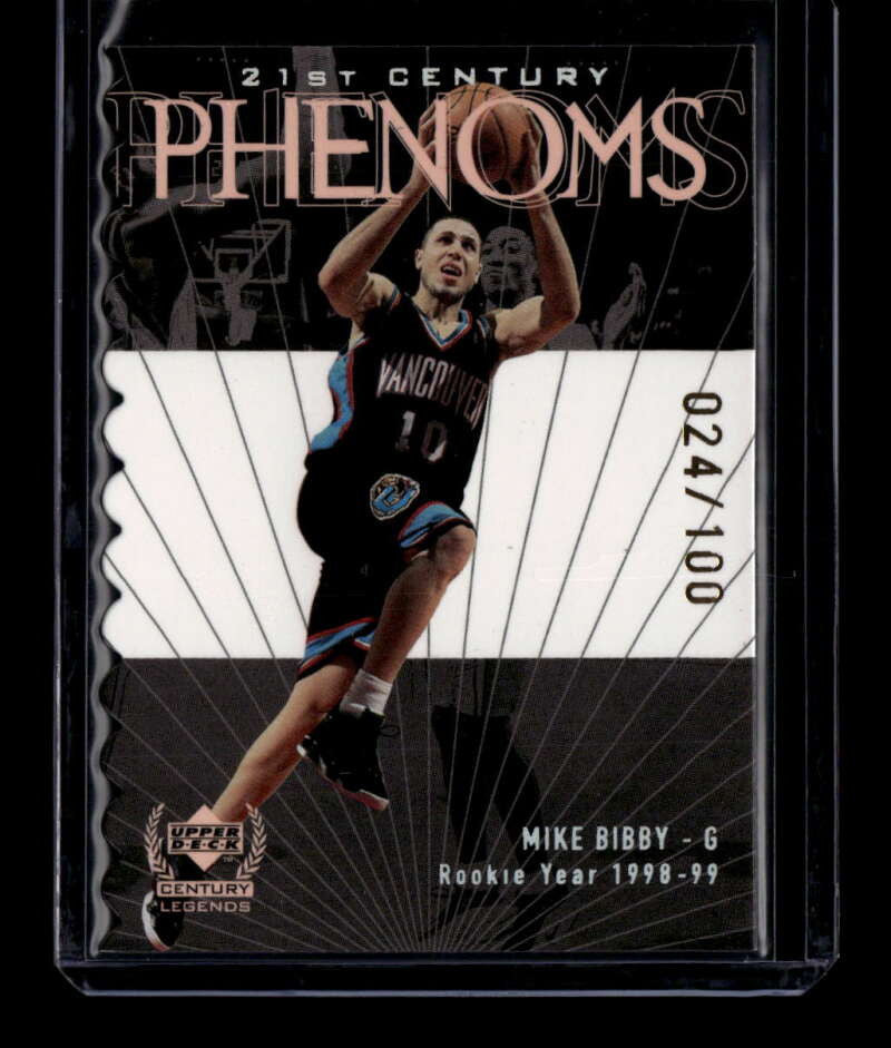1999 Upper Deck Century Legends Century Collection 56 Mike Bibby 24/100