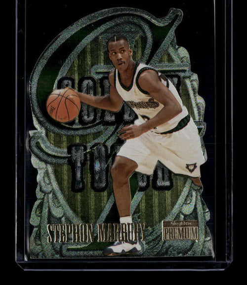 1996-97 SkyBox Premium Golden Touch 8 Stephon Marbury Rookie