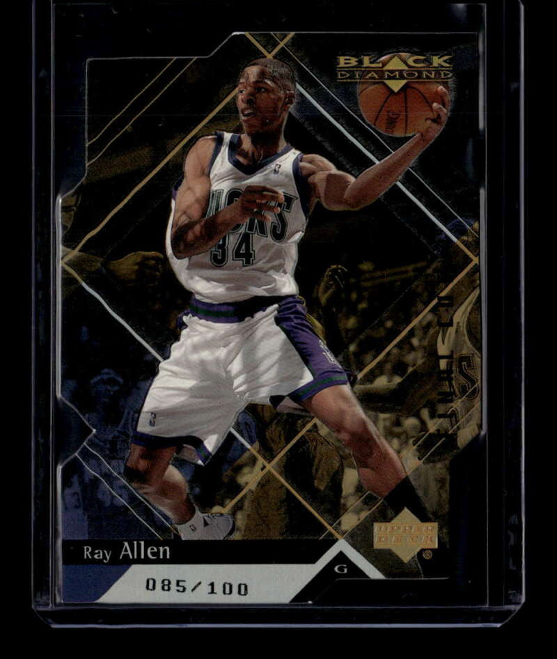 1999-00 Black Diamond Final Cut 45 Ray Allen 85/100