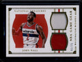 2015-16 Panini National Treasures NBA Game Gear 32 John Wall Dual Jersey 41/75