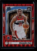 2024-25 Donruss Optic Red Seismic 276 Alexandre Sarr RR Rated Rookie 145/149