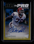 SOLD 175635 2024 Topps Chrome All Pro Autographs Gold Refractor Bruce Smith Auto 19/50
