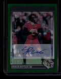 2024 Score Signatures End Zone 345 Spencer Rattler Rookie Auto 5/6