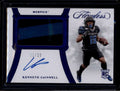 2021 Panini Flawless Collegiate Sapphire 28 Kenneth Gainwell RC Patch Auto 1/15