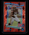 2022 Donruss Production Line Cubic 7 Nick Chubb 13/50