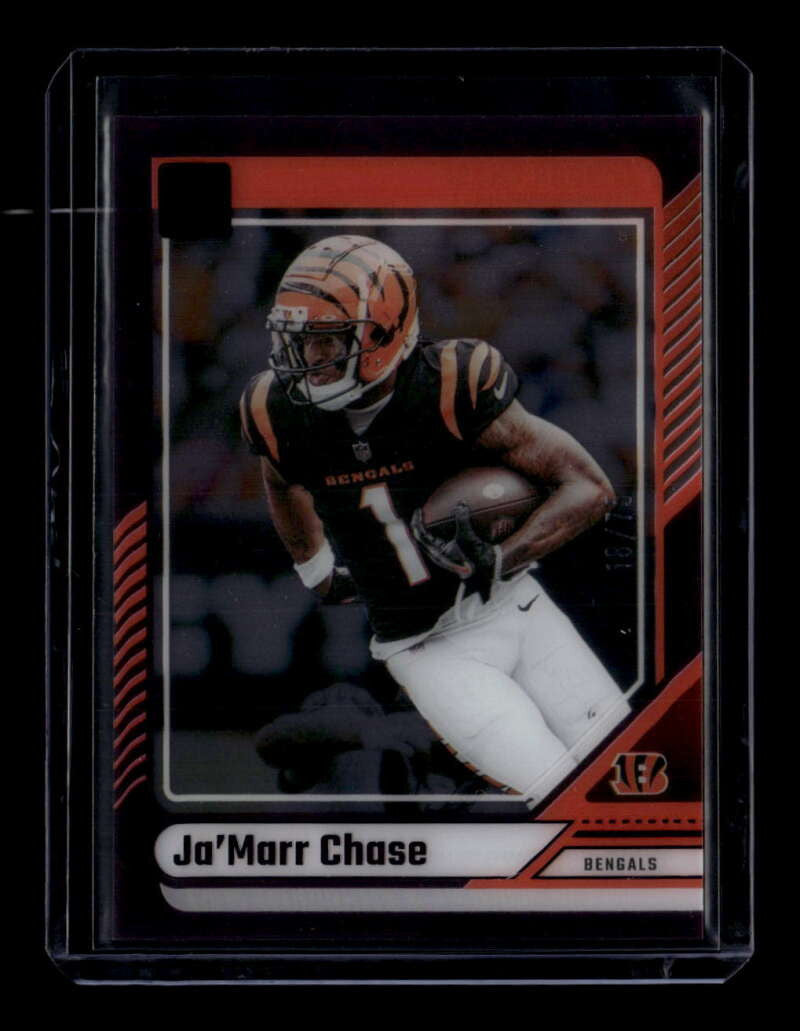 2024 Clearly Donruss Purple 13 Ja'Marr Chase 18/75