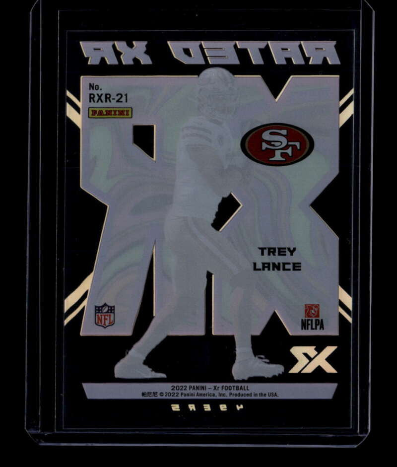 2022 Panini XR Rated XR 21 Trey Lance