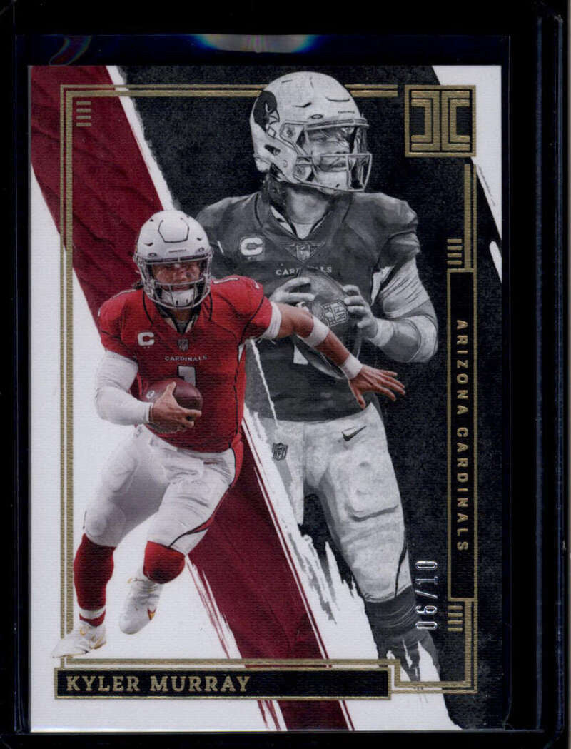 2022 Panini Impeccable Gold 1 Kyler Murray 6/10