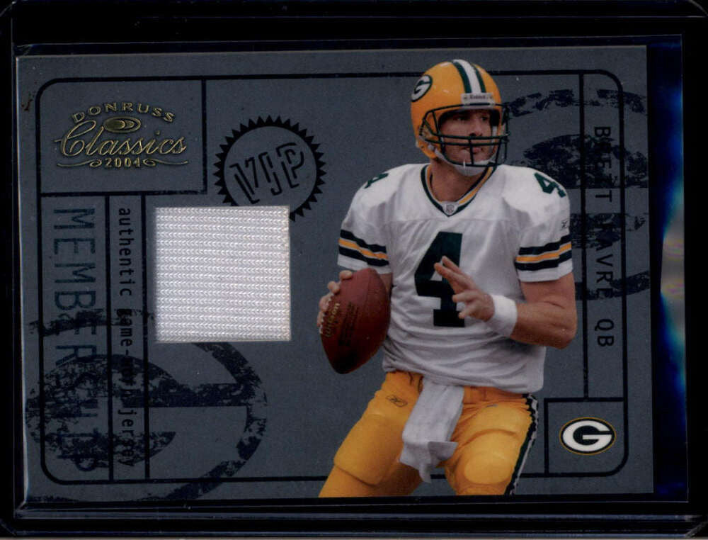 SOLD 175758 2004 Donruss Classics Membership VIP Jerseys m3 Brett Favre Jersey 148/250