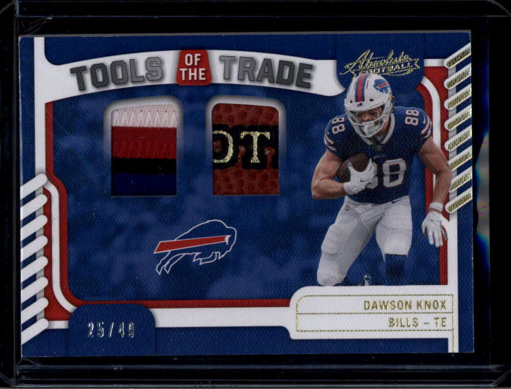 DELETE 175763 2022 Absolute Tools of the Trade Materials 18 Dawson Knox Dual Ball Patch 25/49