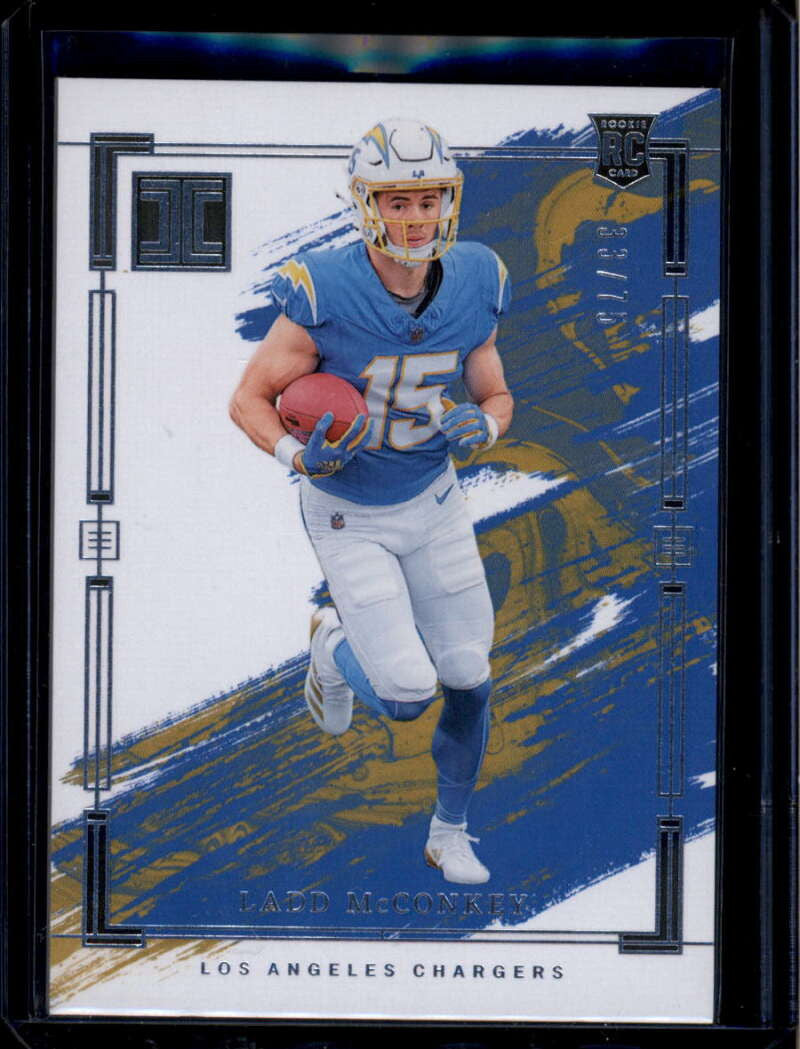 2024 Panini Impeccable 86 Ladd McConkey Rookie 33/75