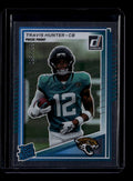 2025 Donruss Press Proof Silver 301 Travis Hunter RR Rated Rookie 95/199
