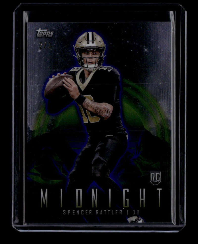 SOLD 175805 2024 Topps Midnight Witching Hour 67 Spencer Rattler 2/3