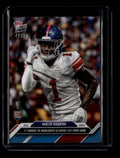 2024 Topps Now Blue 4 Malik Nabers Rookie 49/49