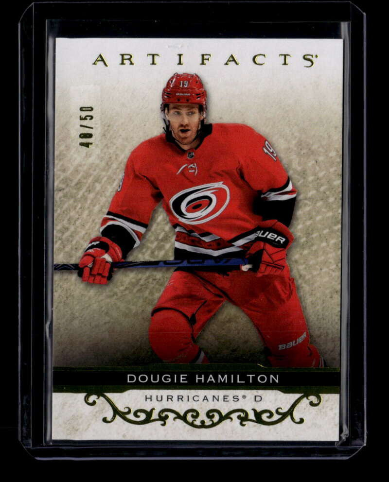 2021-22 Artifacts Yellow 21 Dougie Hamilton 40/50