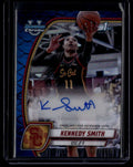 2024-25 Bowman Chrome U Autographs Blue Refractor Kennedy Smith RC Auto 21/150