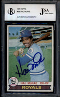 1979 Topps 585 Hal McRae JSA Authentic Autograph Auto